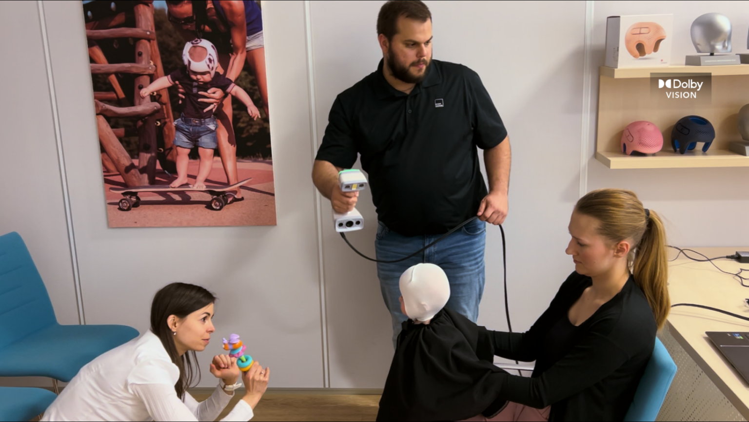 EinScan H2 для черепных ортезов