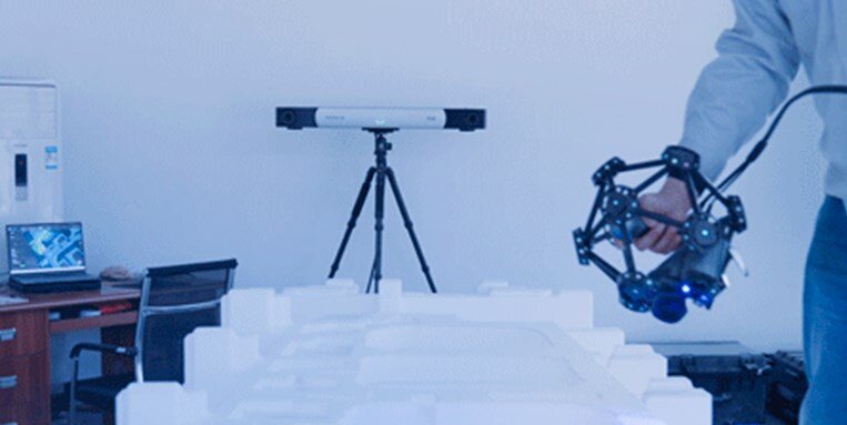 Высокоточное 3D-сканирование для контроля качества с возможностью отслеживания