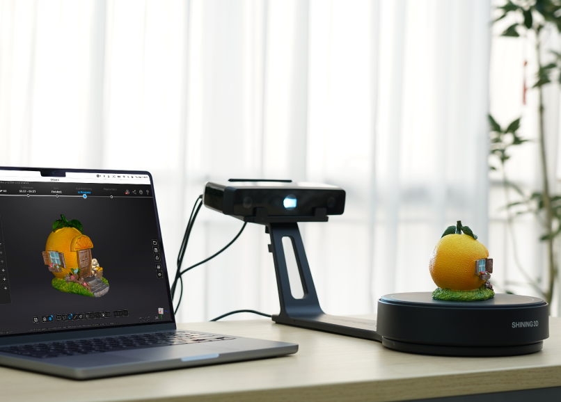 EinScan SE V2 Цвет в 3D-сканировании