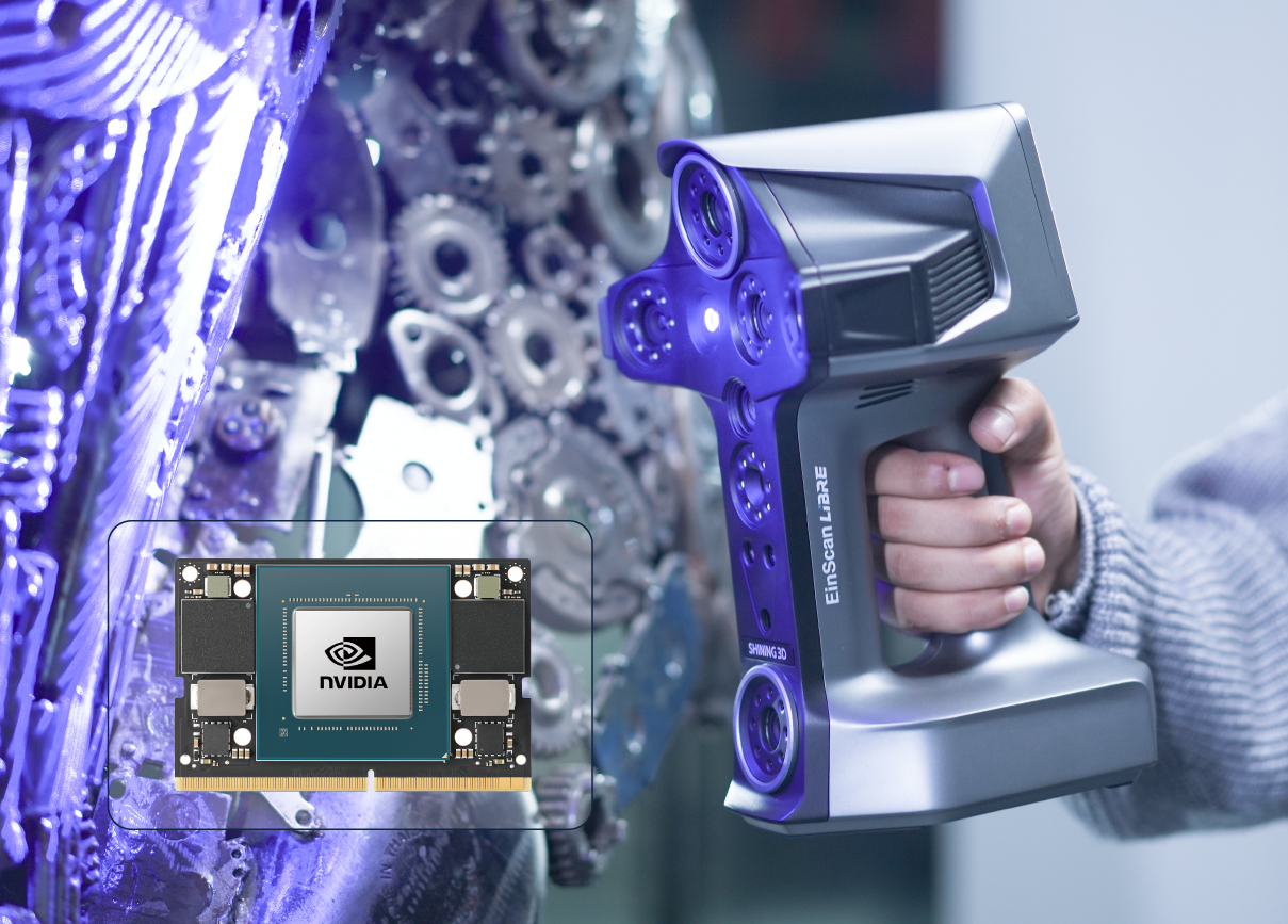 3D-сканер EinScan Libre Процессор NVIDIA