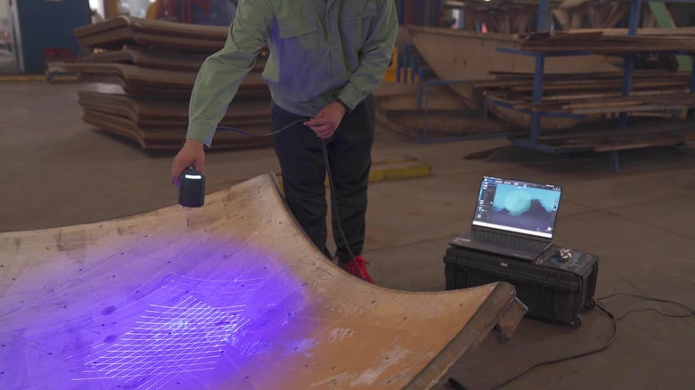 Использование 3D-сканирования для прецизионного размерного контроля.