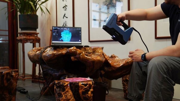 Пример сканирования: использование ручного HD-режима.