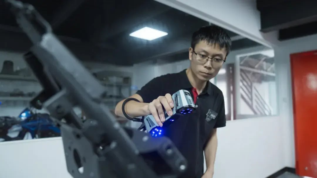 3D-сканирование рамы для проверки