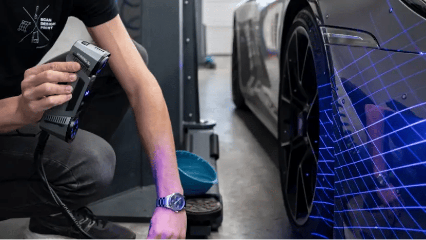 3D scanning with FreeScan Combo laser 3D scanner