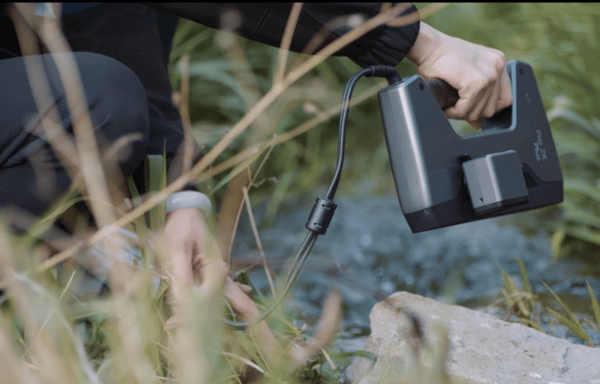 3D-сканирование русла реки с помощью 3D-сканера EinScan