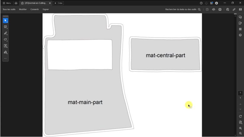 Добавление припуска на швы
