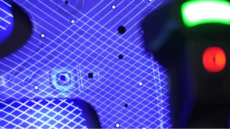 Blue laser light