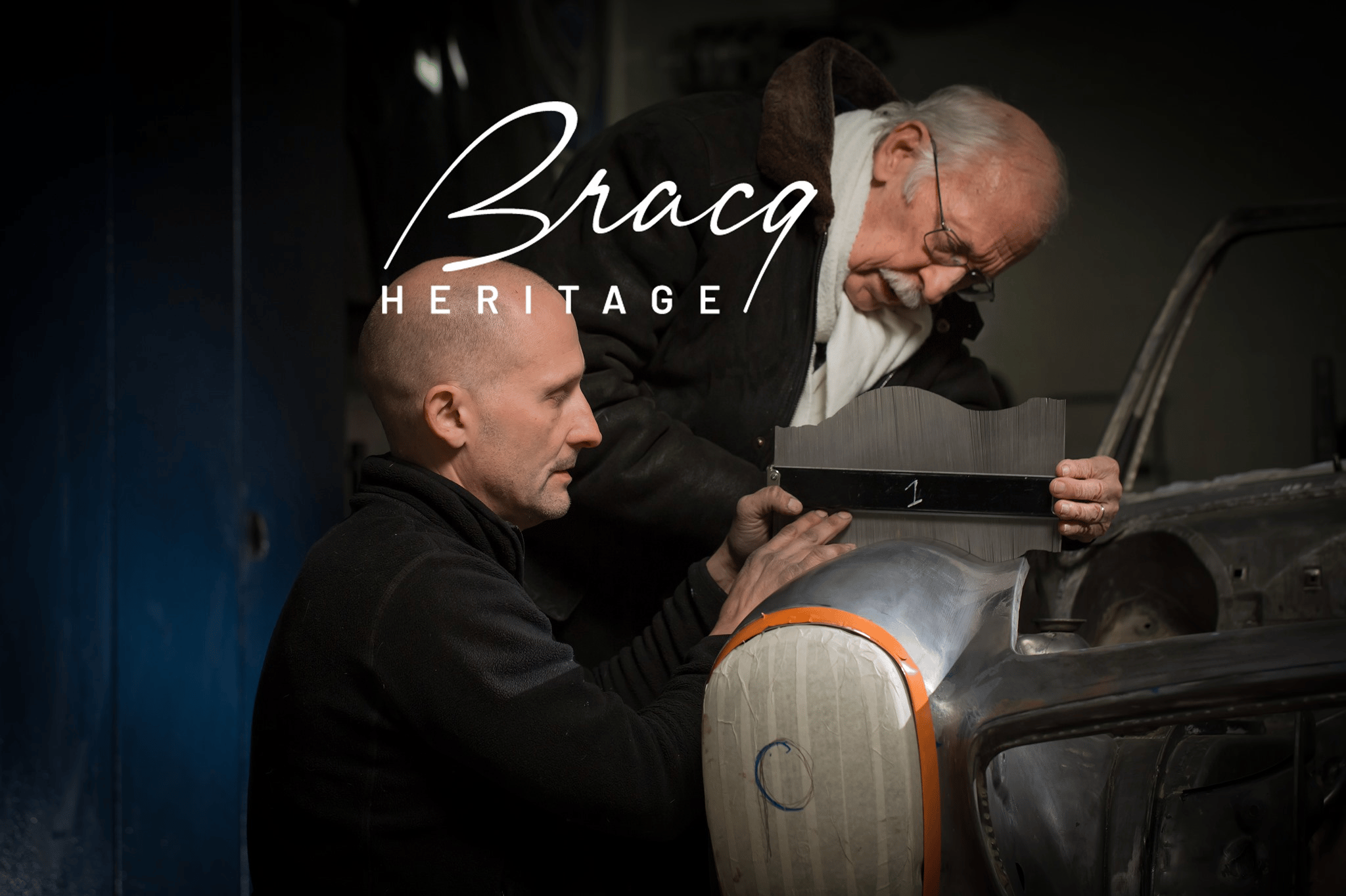 Борис Брак с отцом