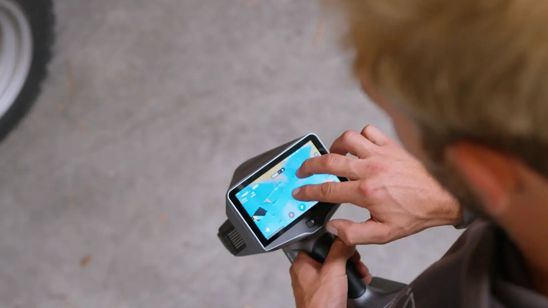 Проверка данных сканирования на устройстве