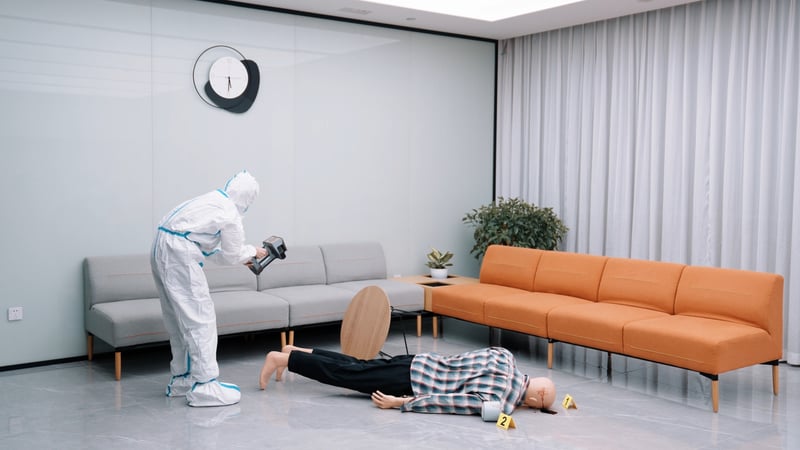 Исследование места преступления с помощью EinScan Libre