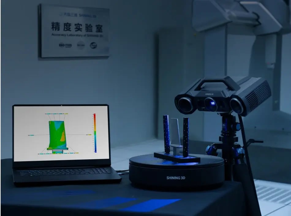 Engine blade inspection