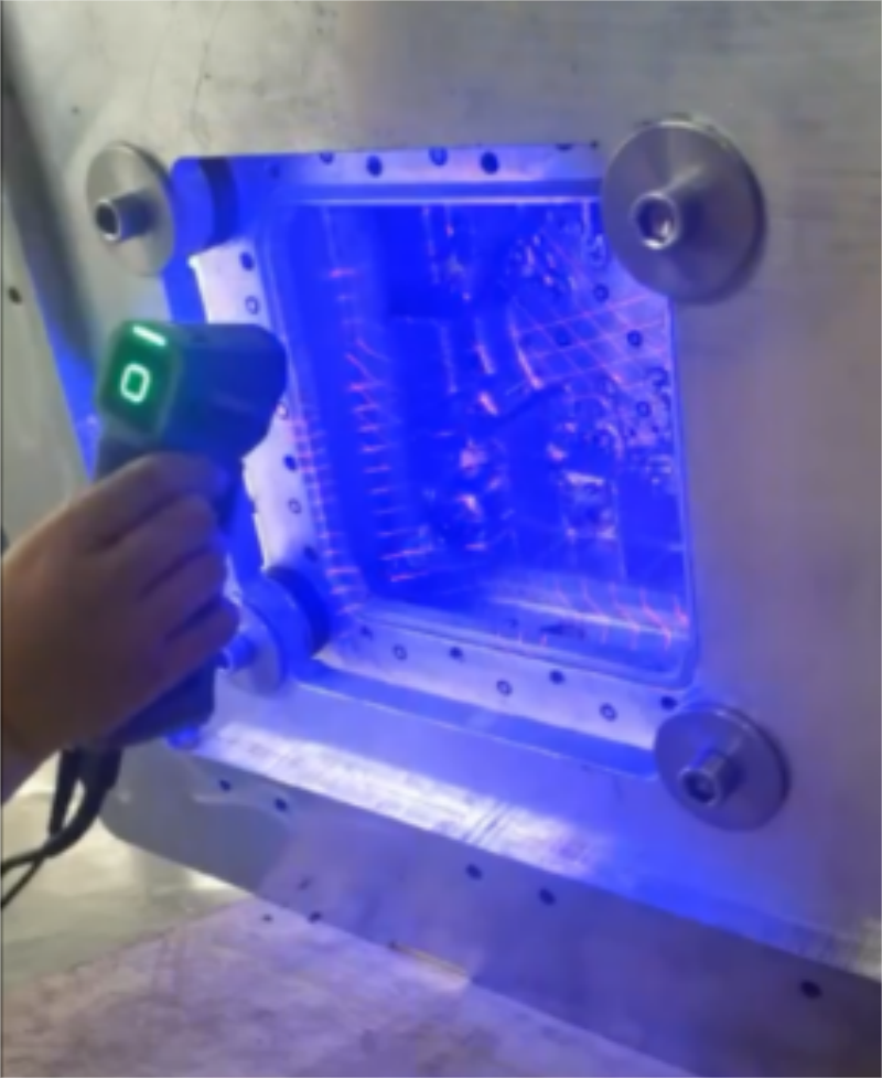 Сканирование внутренних полостей с помощью сканера FreeScan Combo