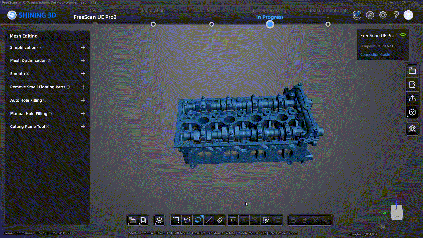 Отображение модели