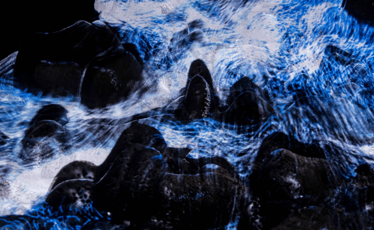 Фотография крупным планом арт-объекта "Речной берег"