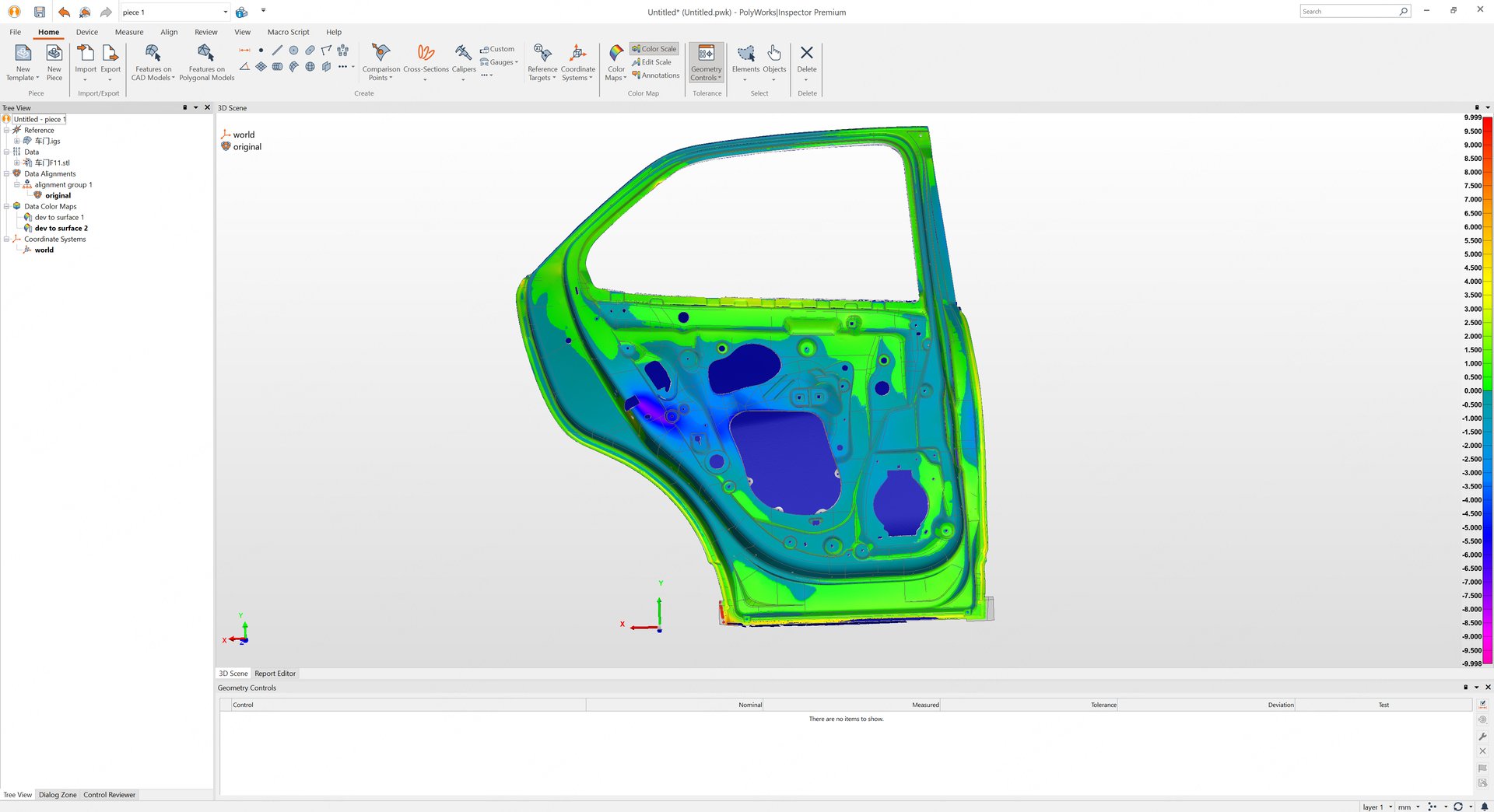 Программное обеспечение PolyWorks Inspector