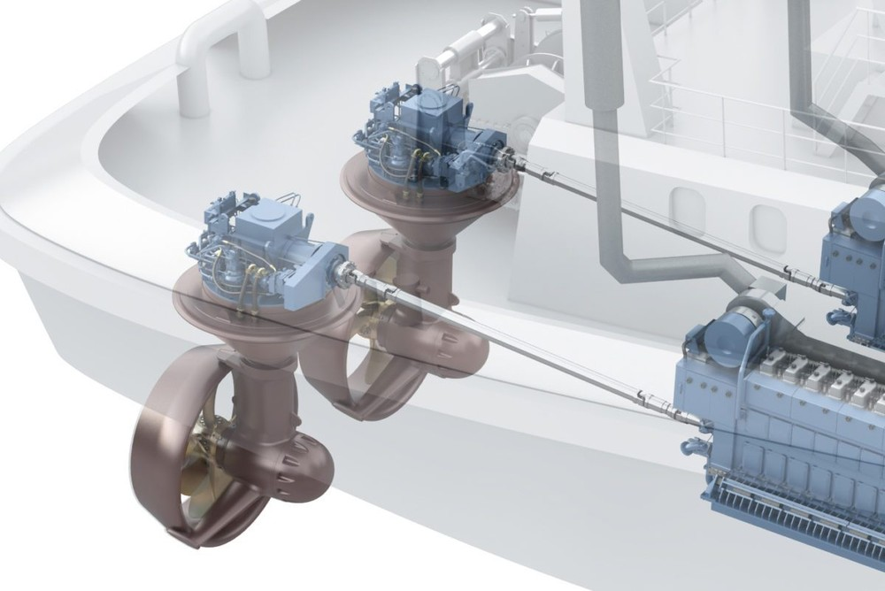 Винторулевая колонка
