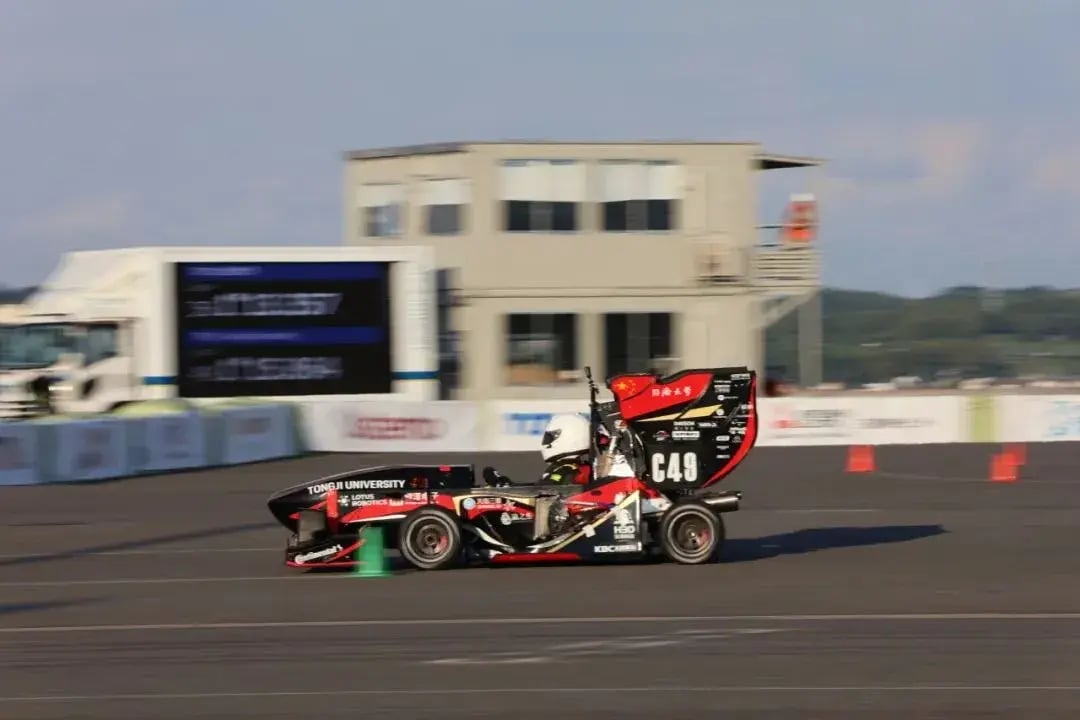 Команда TJURacing на соревнованиях Formula SAE в Японии