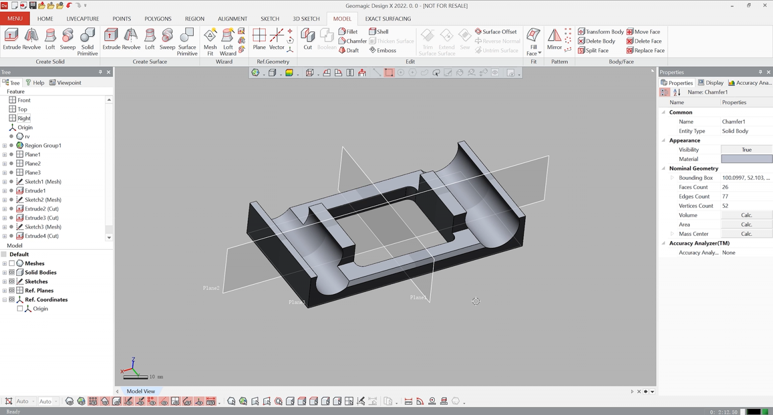 3D-модель была создана в Design X