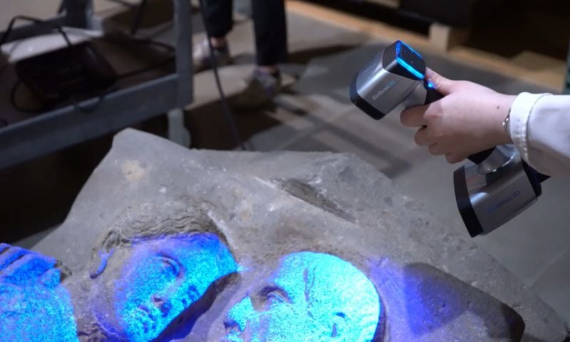3D-сканирование этрусских саркофагов