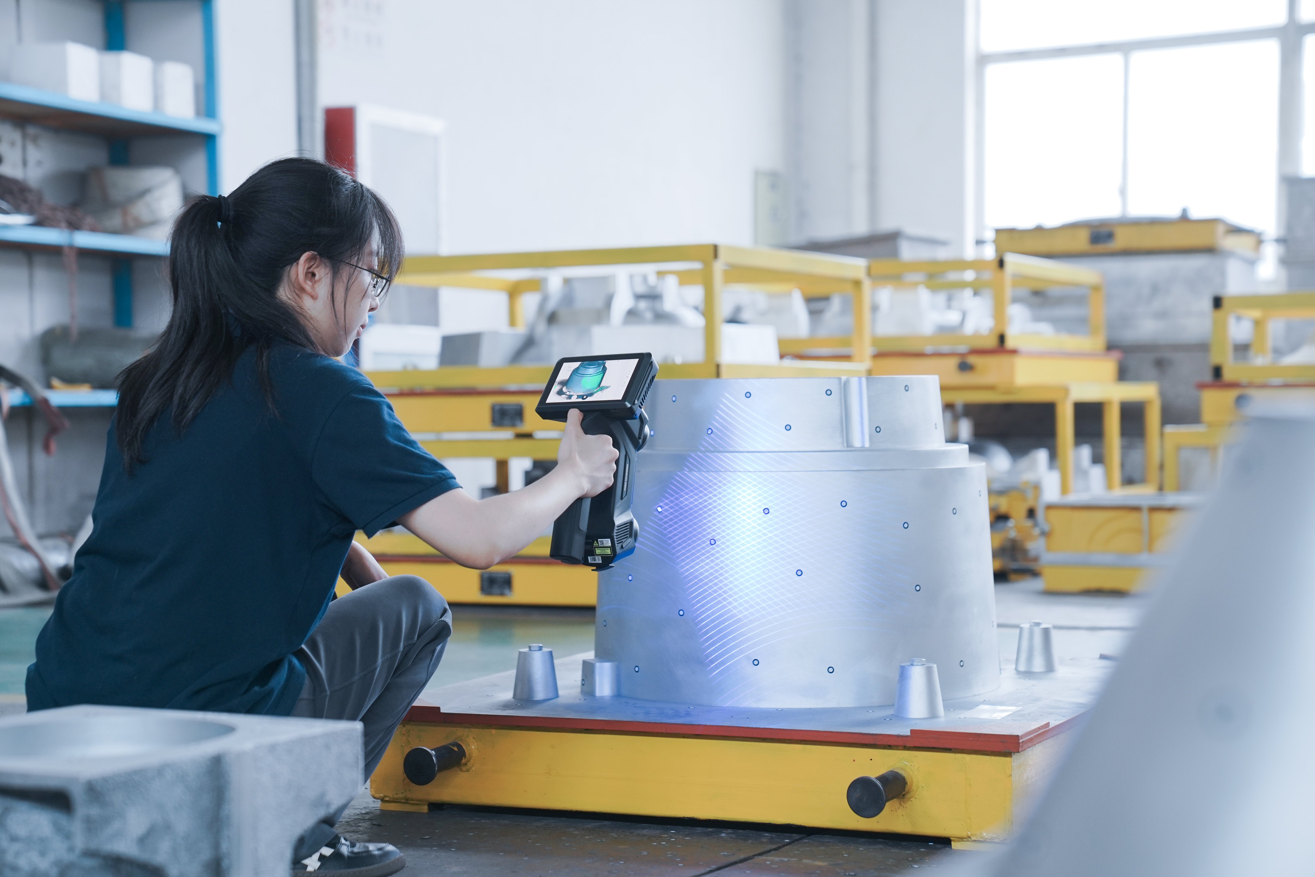 Контроль качества литейной формы с помощью сканера FreeScan Omni