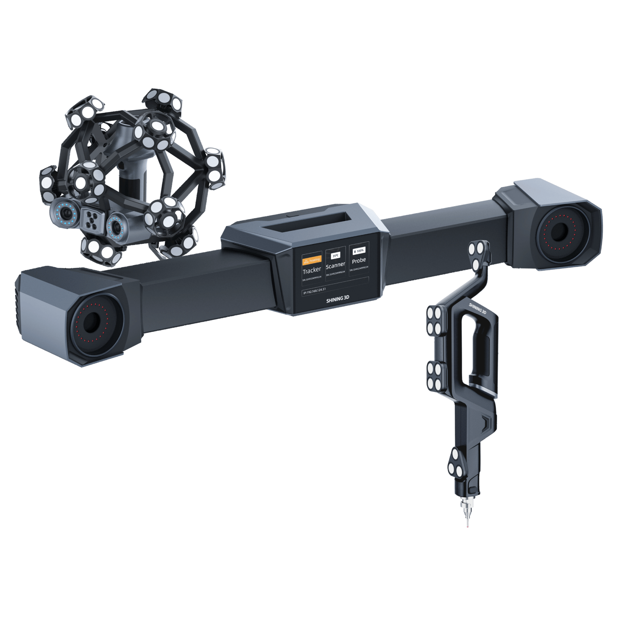 FreeScan TrakW+ rendering