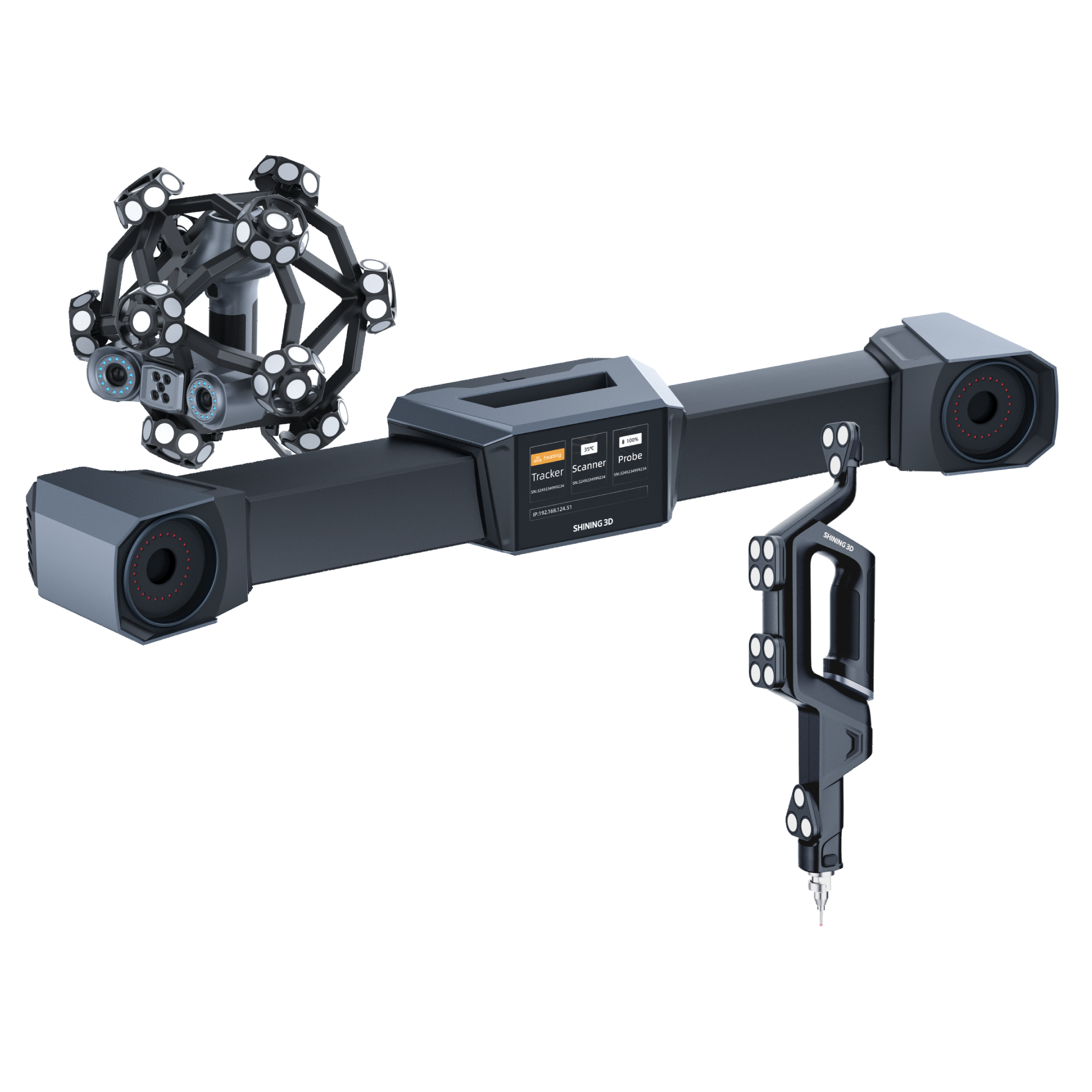 FreeScan TrakW+ rendering