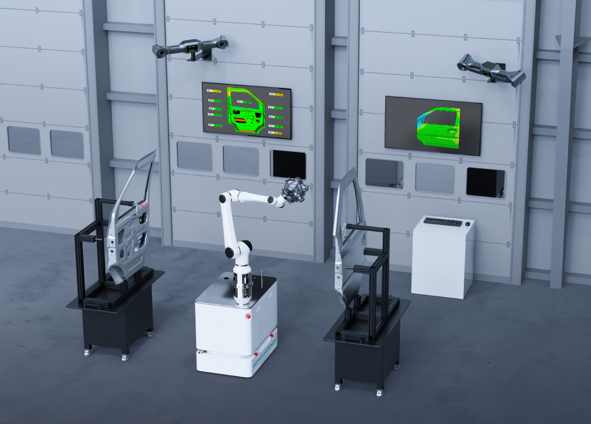 RobotScan с AGV (автономным транспортным средством)