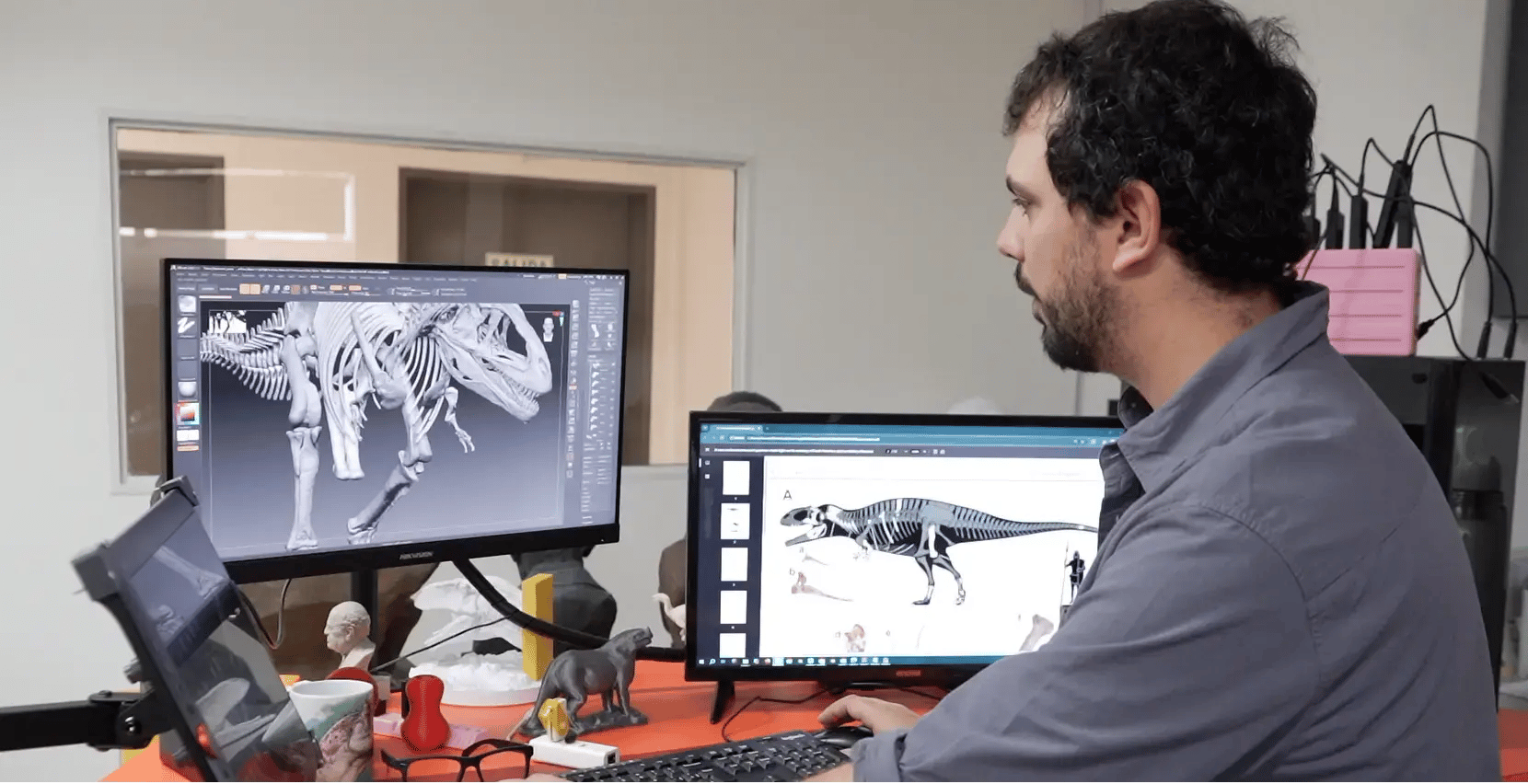 3D-технологии помогают палеонтологам создавать модели динозавров из окаменелостей