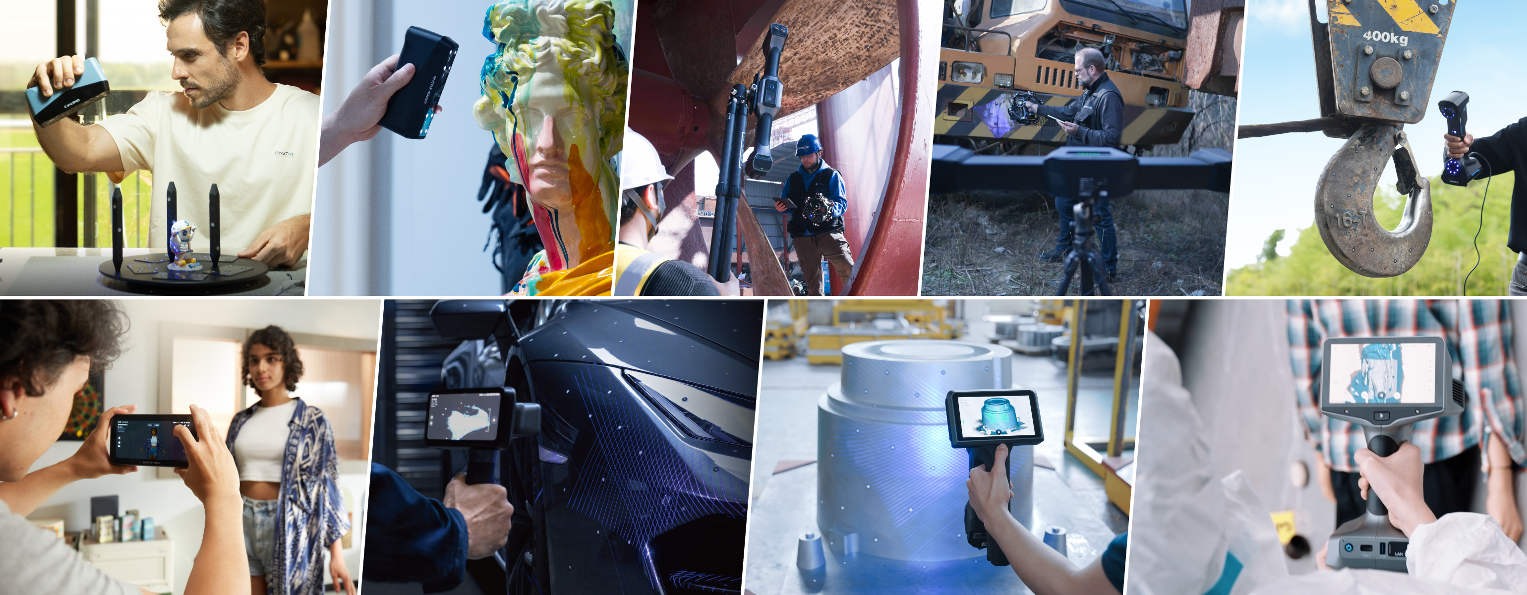 Семейство беспроводных 3D-сканеров для баннера-1