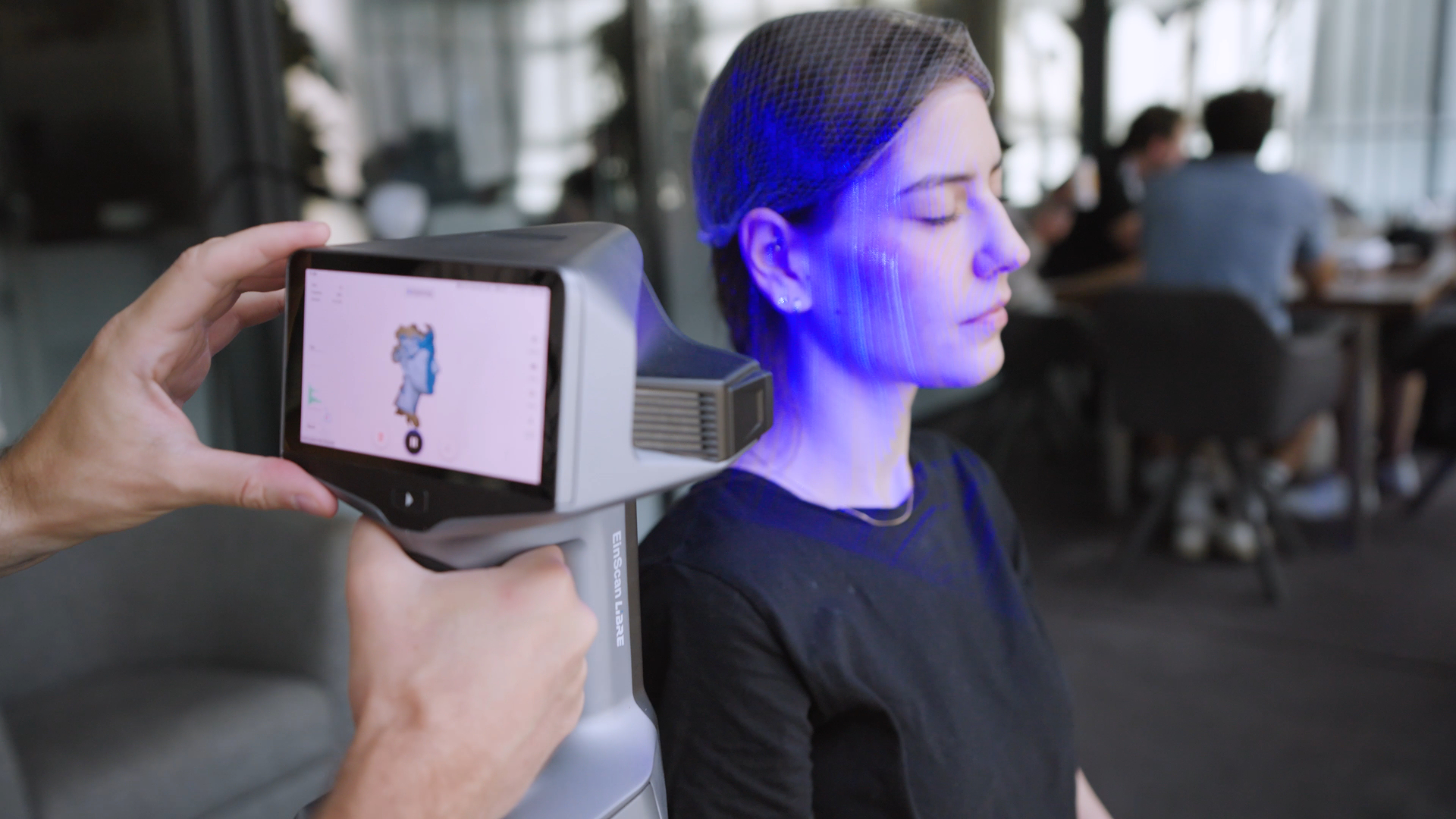 Получение данных о лице с помощью EinScan Libre (2)