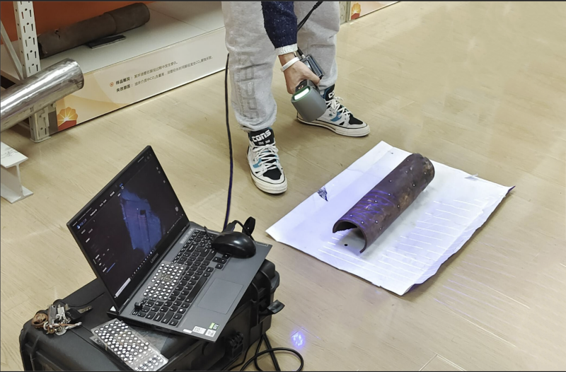 Обследование энергетических трубопроводов с помощью бесплатного сканера UE-Metrology-3D-Scanner2 Обследование энергетических трубопроводов с помощью бесплатного сканера UE-Metrology-3D-Scanner2