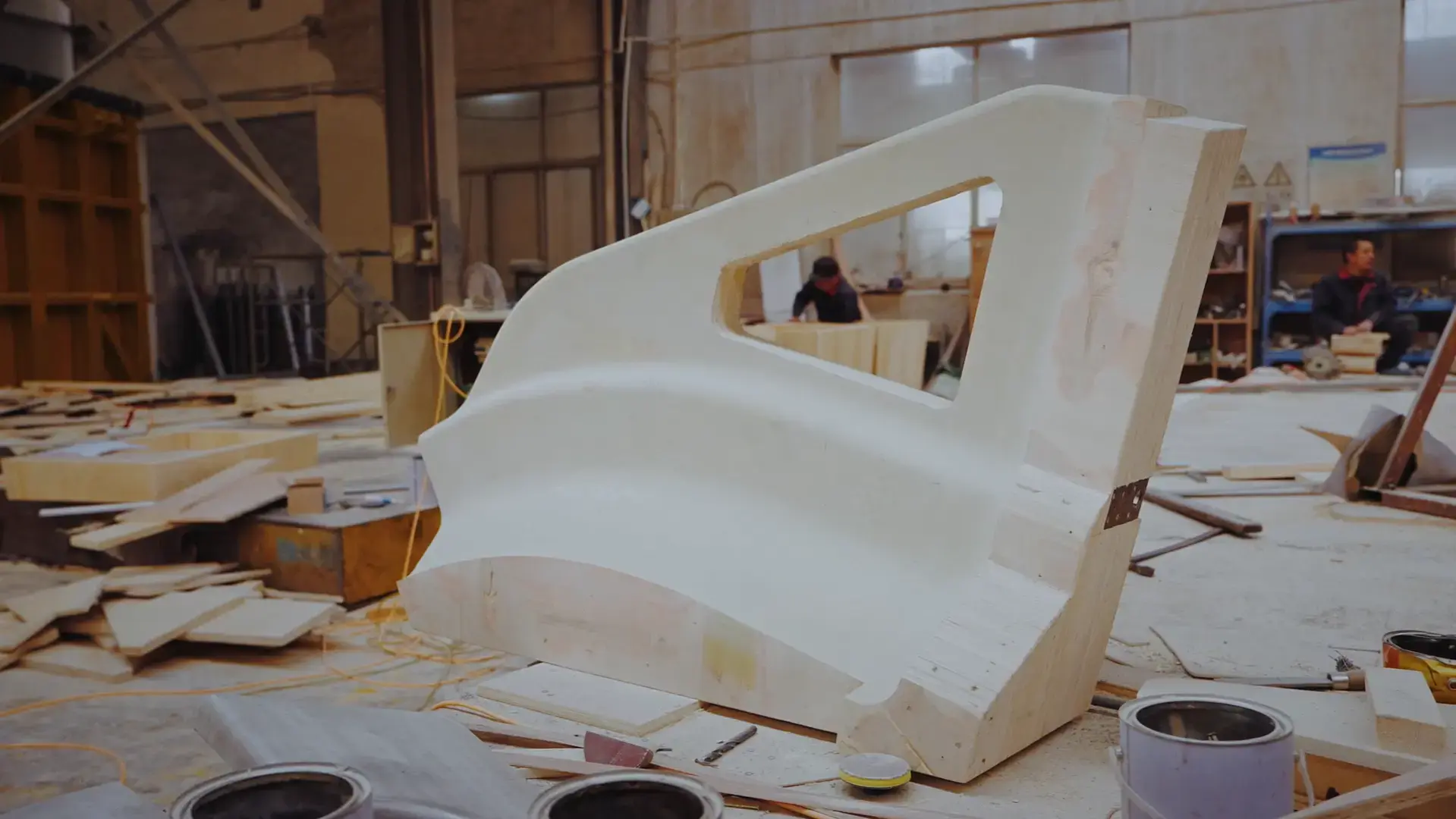 Крупногабаритные пресс-формы на заводе компании «Huifeng Machinery Mould» № 1