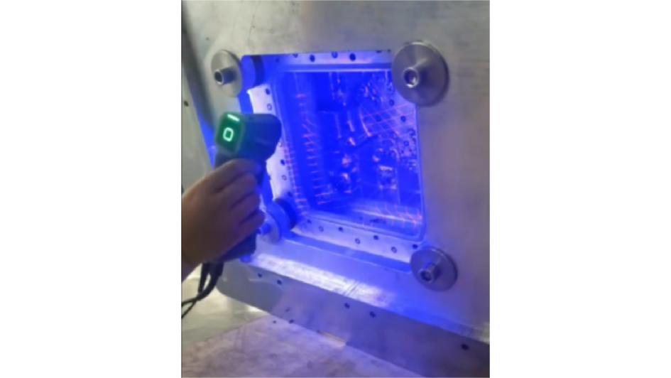 Сканирование внутренних полостей с помощью FreeScan Combo. Сканирование внутренних полостей с помощью FreeScan Combo.