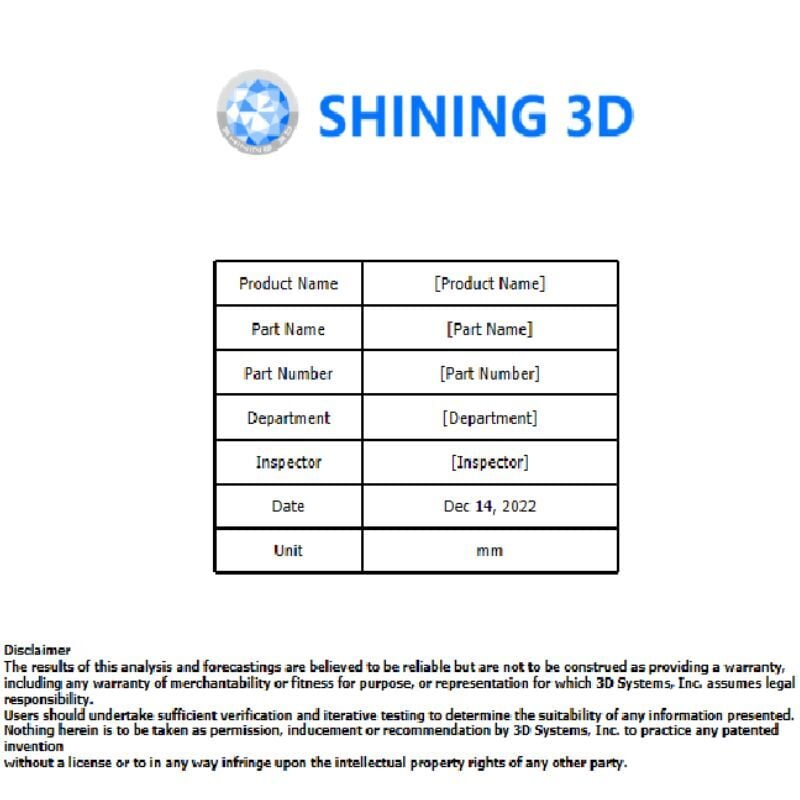 3D analysis report of electronic component 3D analysis report of electronic component