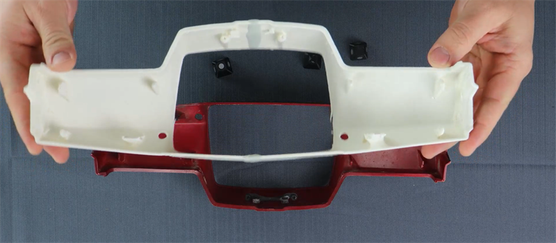  3D-печатная деталь скутера Arrow 50